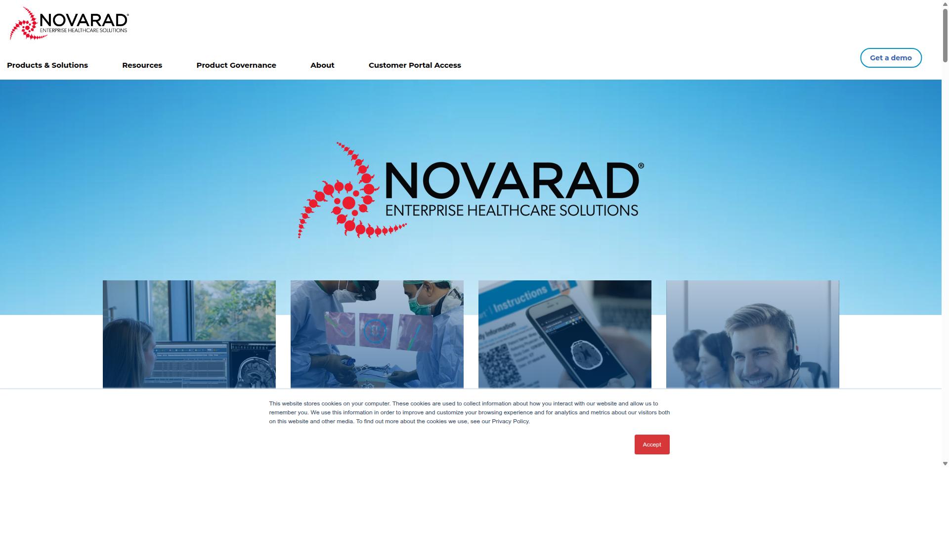 NovaPACS website